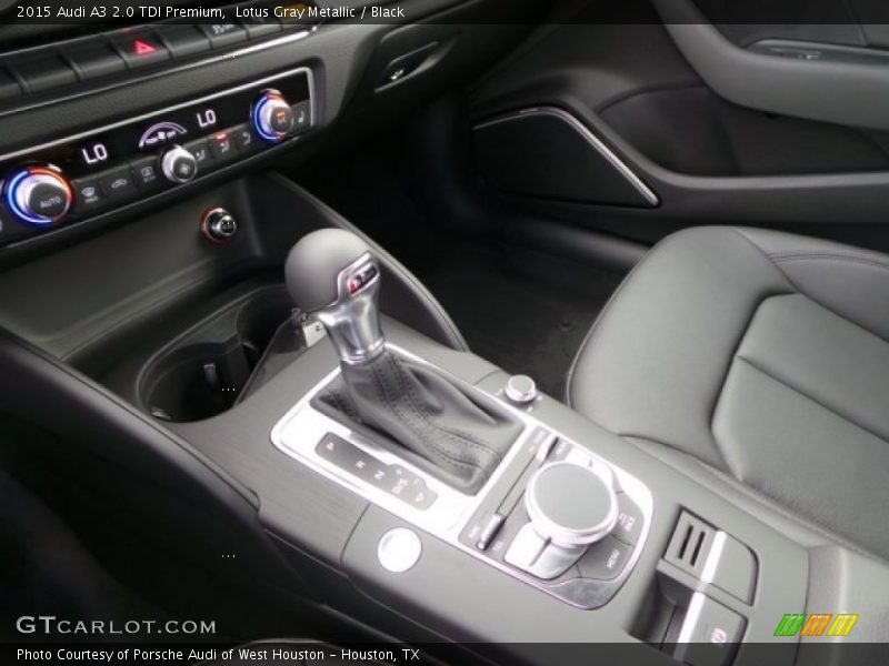 Lotus Gray Metallic / Black 2015 Audi A3 2.0 TDI Premium