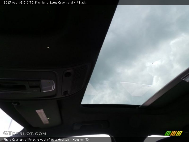 Lotus Gray Metallic / Black 2015 Audi A3 2.0 TDI Premium