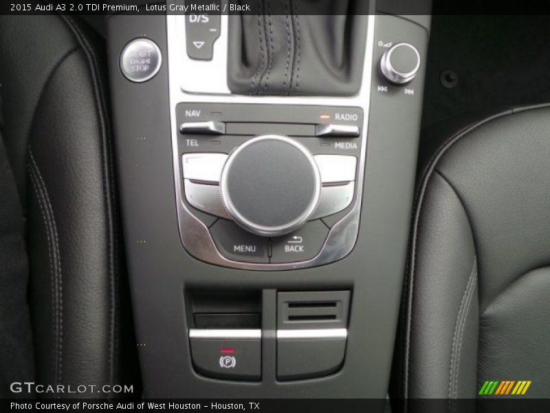 Lotus Gray Metallic / Black 2015 Audi A3 2.0 TDI Premium