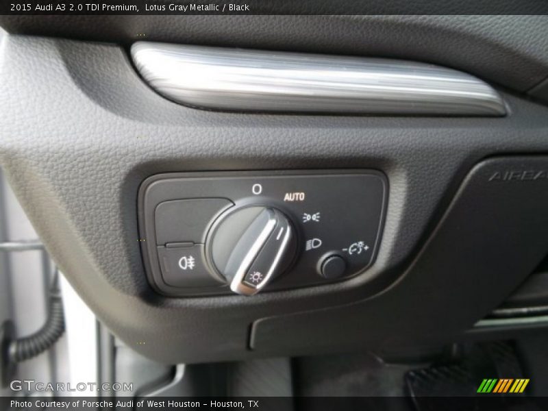 Lotus Gray Metallic / Black 2015 Audi A3 2.0 TDI Premium
