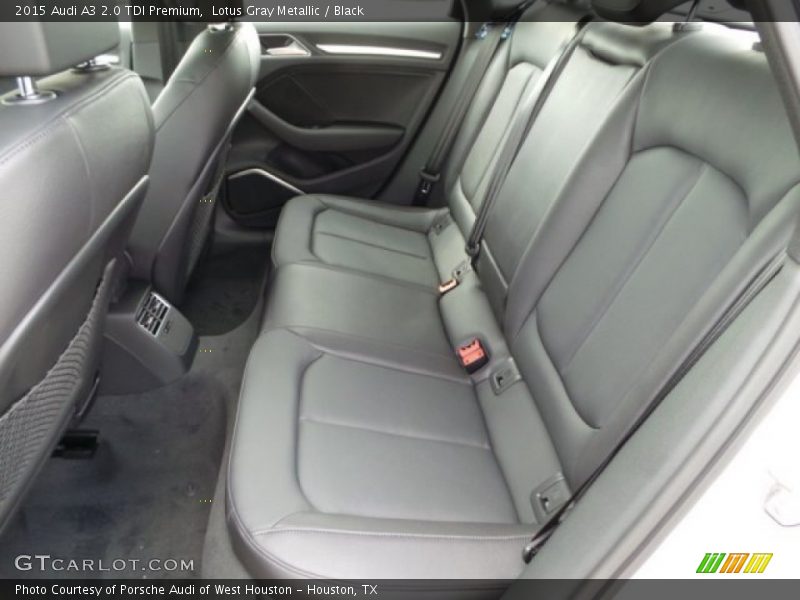 Lotus Gray Metallic / Black 2015 Audi A3 2.0 TDI Premium