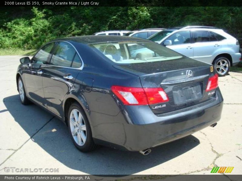 Smoky Granite Mica / Light Gray 2008 Lexus ES 350