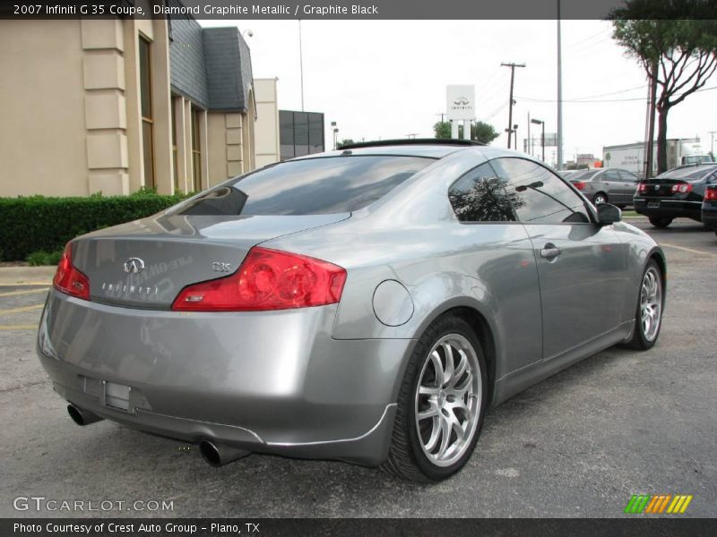 Diamond Graphite Metallic / Graphite Black 2007 Infiniti G 35 Coupe