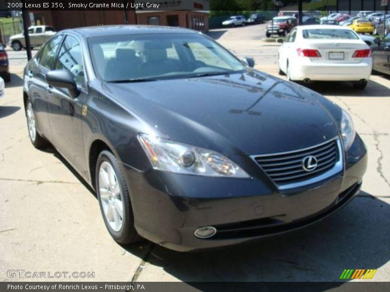 Smoky Granite Mica / Light Gray 2008 Lexus ES 350