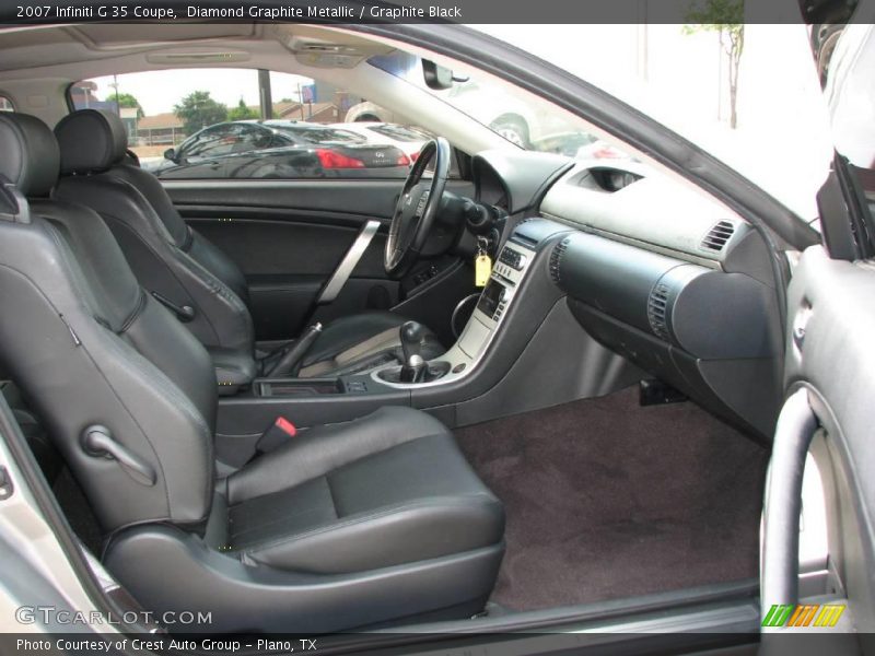 Diamond Graphite Metallic / Graphite Black 2007 Infiniti G 35 Coupe