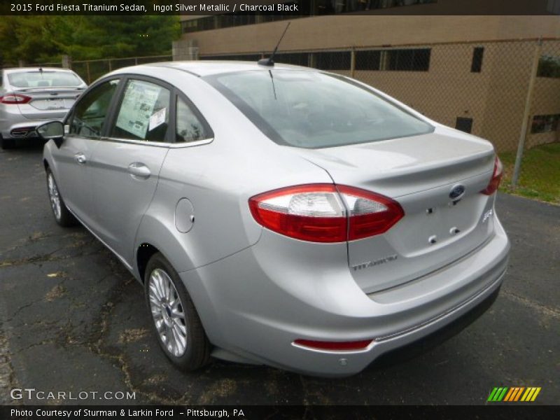  2015 Fiesta Titanium Sedan Ingot Silver Metallic