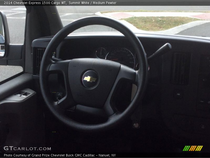 Summit White / Medium Pewter 2014 Chevrolet Express 1500 Cargo WT
