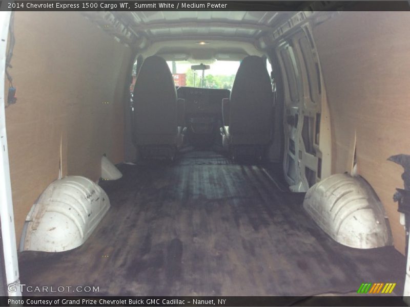 Summit White / Medium Pewter 2014 Chevrolet Express 1500 Cargo WT