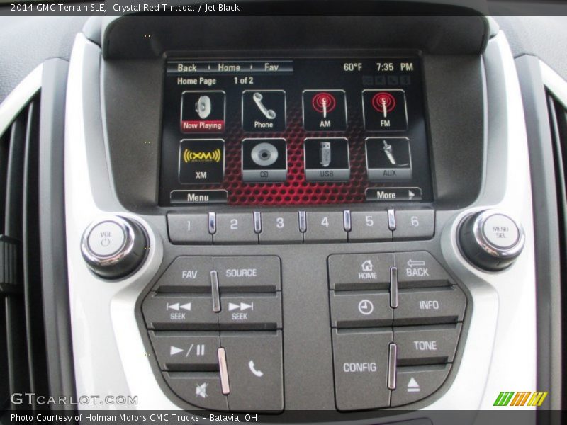 Crystal Red Tintcoat / Jet Black 2014 GMC Terrain SLE