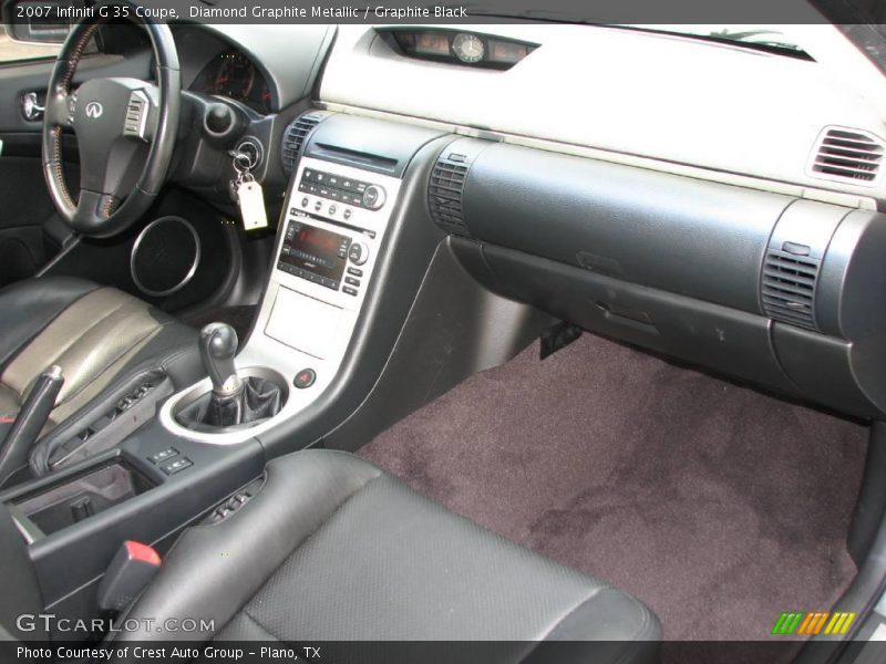 Diamond Graphite Metallic / Graphite Black 2007 Infiniti G 35 Coupe