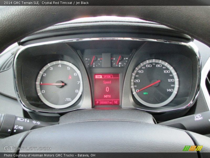 Crystal Red Tintcoat / Jet Black 2014 GMC Terrain SLE