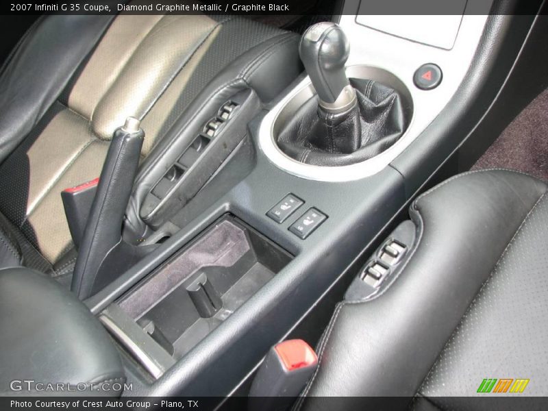 Diamond Graphite Metallic / Graphite Black 2007 Infiniti G 35 Coupe