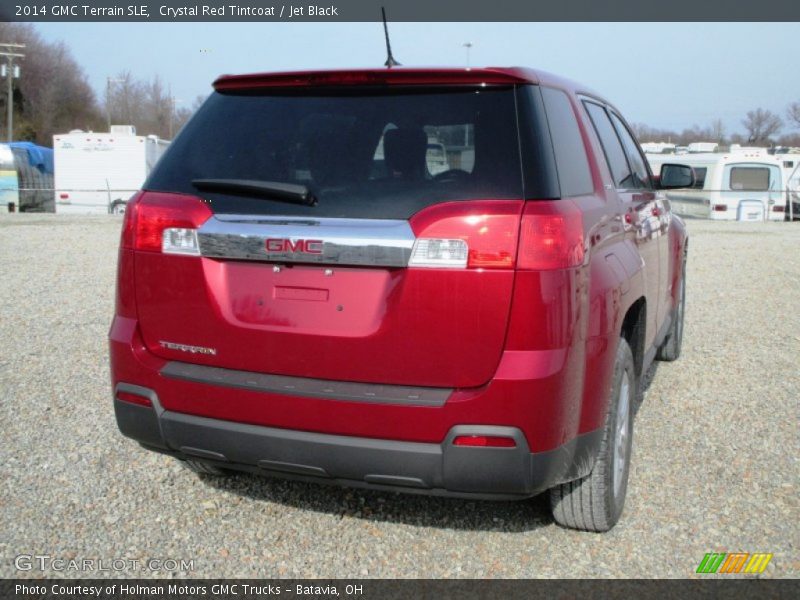 Crystal Red Tintcoat / Jet Black 2014 GMC Terrain SLE