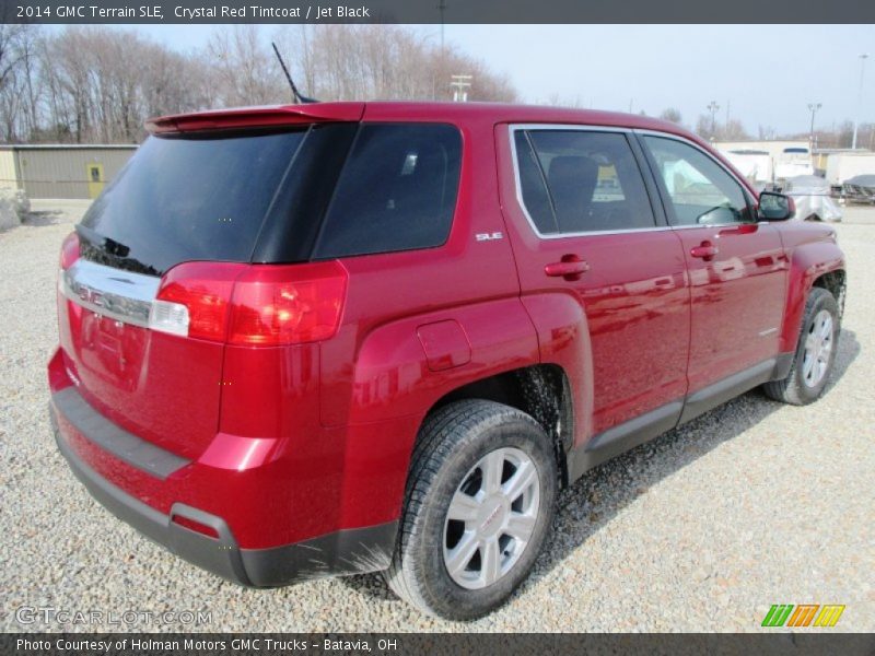 Crystal Red Tintcoat / Jet Black 2014 GMC Terrain SLE
