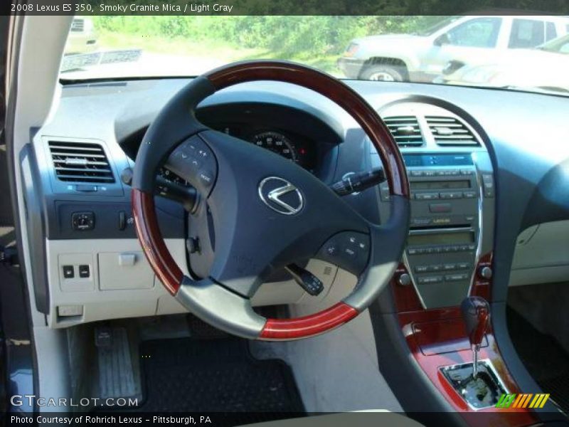Smoky Granite Mica / Light Gray 2008 Lexus ES 350