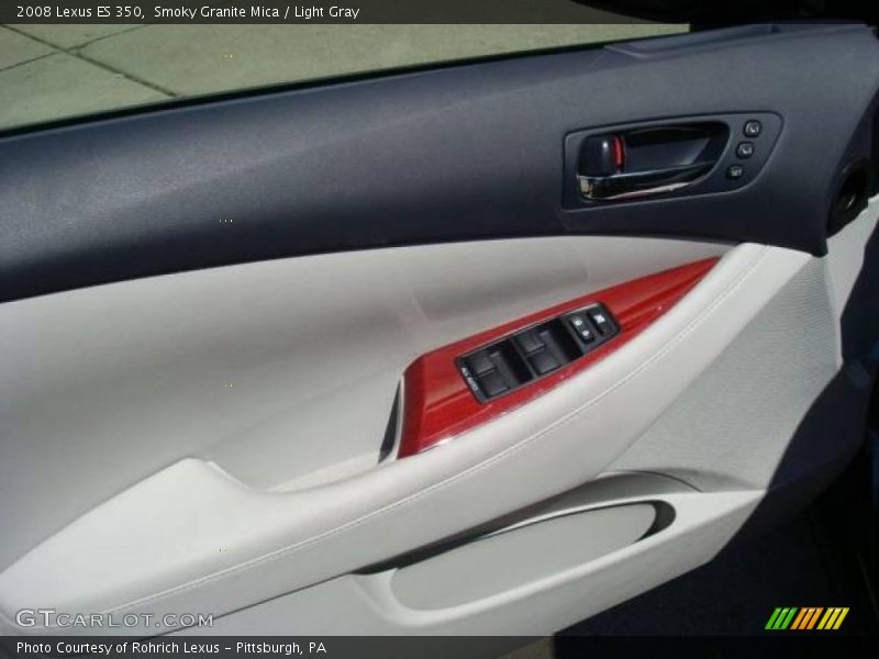 Smoky Granite Mica / Light Gray 2008 Lexus ES 350