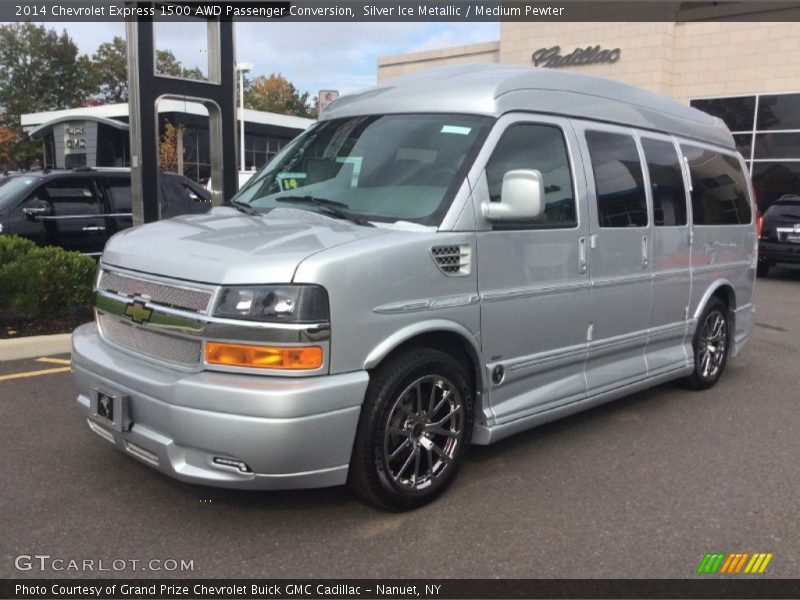 Front 3/4 View of 2014 Express 1500 AWD Passenger Conversion