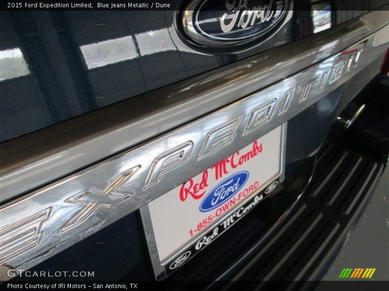 Blue Jeans Metallic / Dune 2015 Ford Expedition Limited