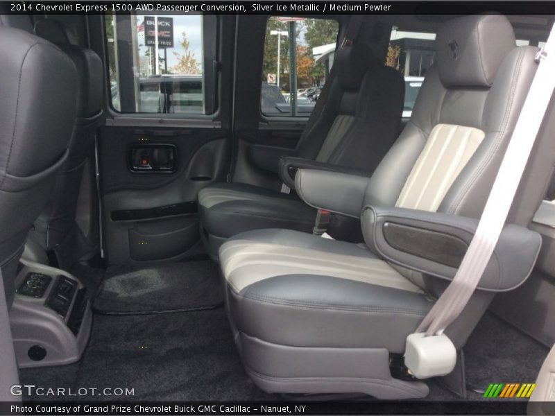 Rear Seat of 2014 Express 1500 AWD Passenger Conversion