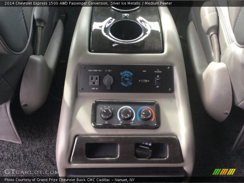 Controls of 2014 Express 1500 AWD Passenger Conversion