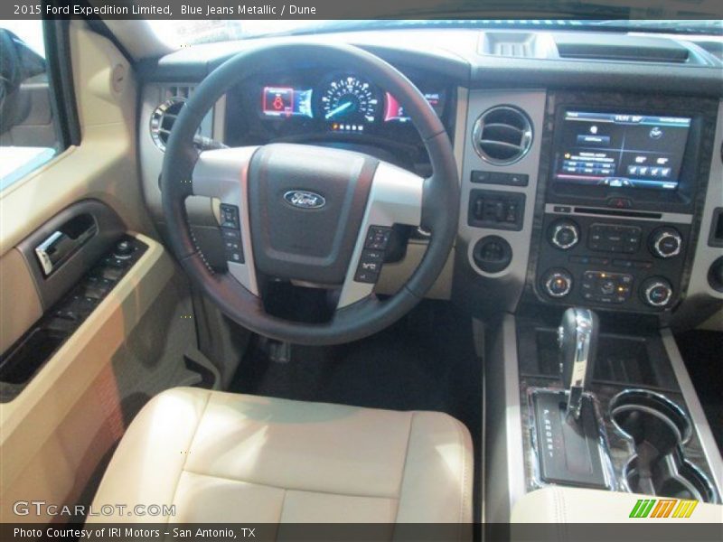 Blue Jeans Metallic / Dune 2015 Ford Expedition Limited