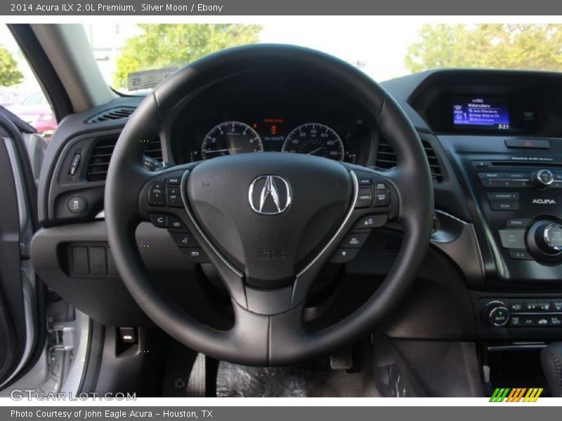 Silver Moon / Ebony 2014 Acura ILX 2.0L Premium