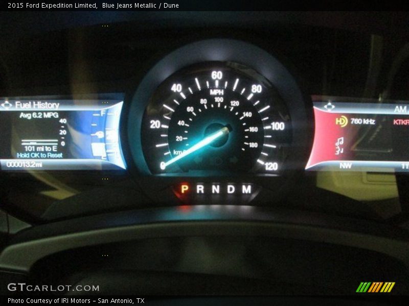 Blue Jeans Metallic / Dune 2015 Ford Expedition Limited