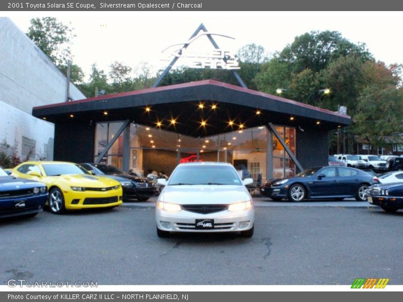 Silverstream Opalescent / Charcoal 2001 Toyota Solara SE Coupe