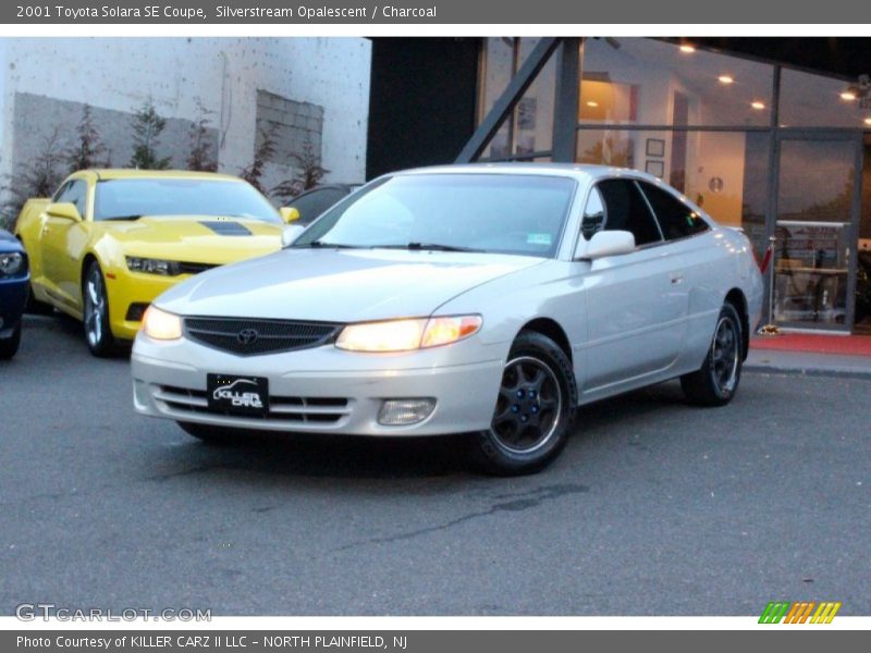 Silverstream Opalescent / Charcoal 2001 Toyota Solara SE Coupe