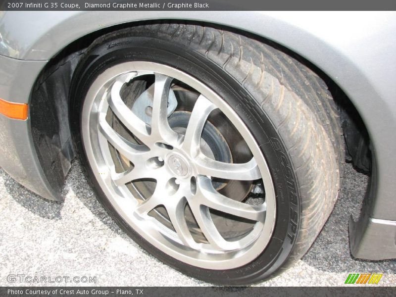 Diamond Graphite Metallic / Graphite Black 2007 Infiniti G 35 Coupe
