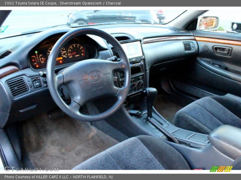 Silverstream Opalescent / Charcoal 2001 Toyota Solara SE Coupe