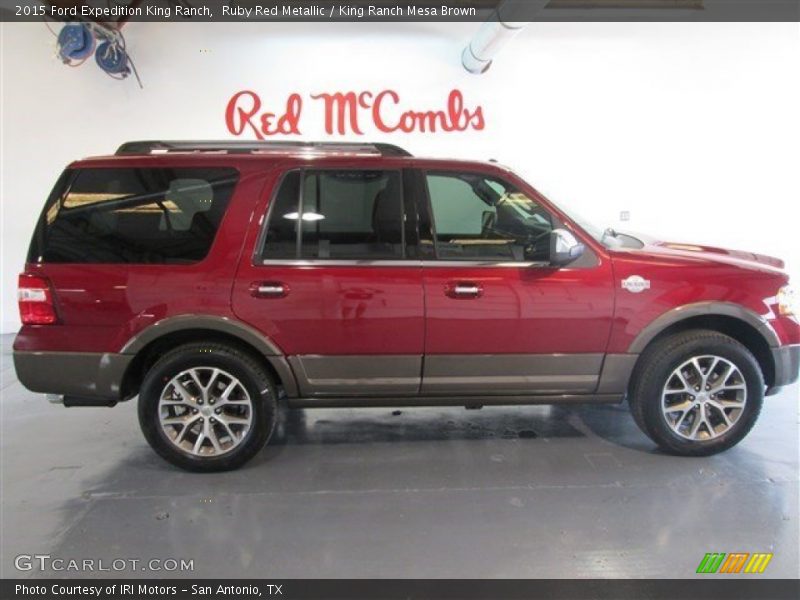 Ruby Red Metallic / King Ranch Mesa Brown 2015 Ford Expedition King Ranch