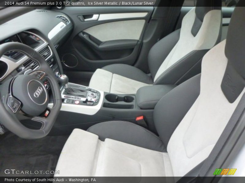 Ice Silver Metallic / Black/Lunar Silver 2014 Audi S4 Premium plus 3.0 TFSI quattro