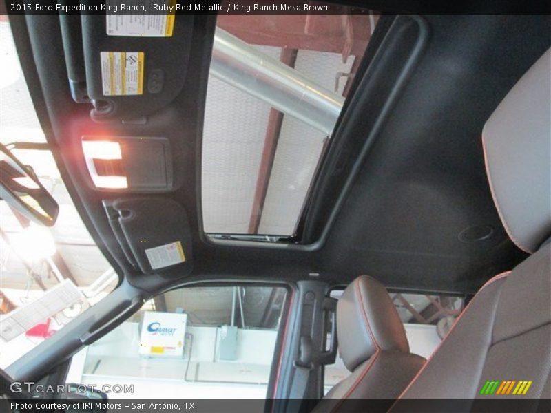 Ruby Red Metallic / King Ranch Mesa Brown 2015 Ford Expedition King Ranch