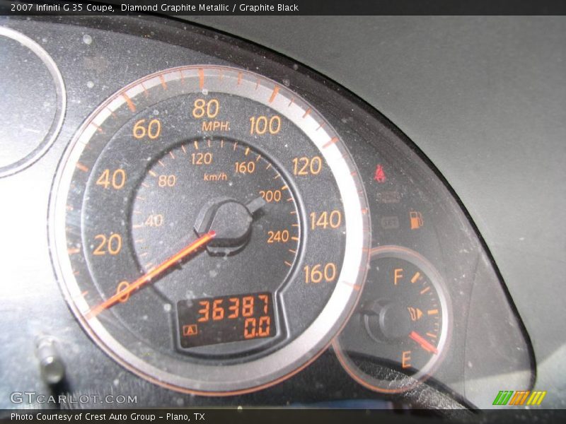 Diamond Graphite Metallic / Graphite Black 2007 Infiniti G 35 Coupe