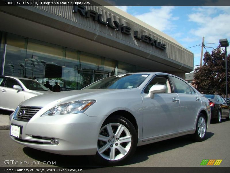 Tungsten Metallic / Light Gray 2008 Lexus ES 350