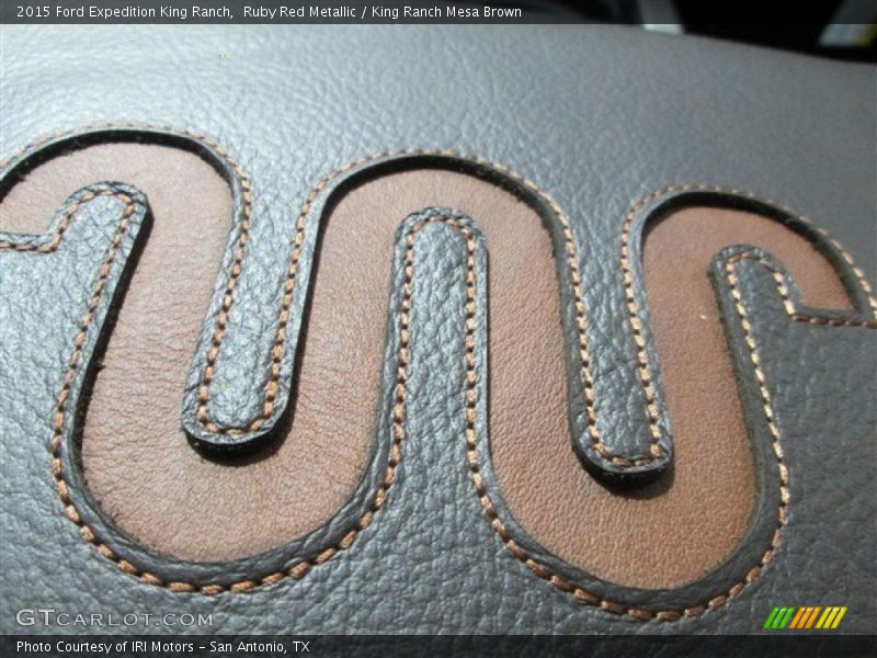 Ruby Red Metallic / King Ranch Mesa Brown 2015 Ford Expedition King Ranch