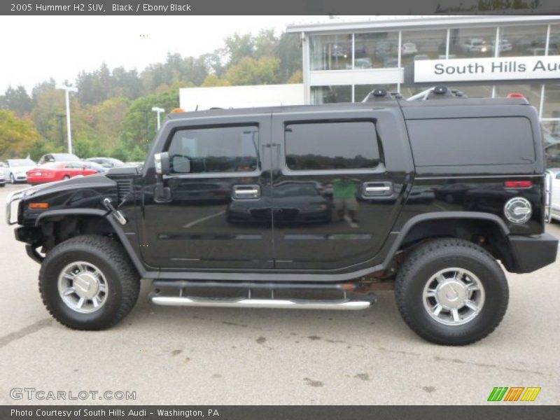 Black / Ebony Black 2005 Hummer H2 SUV