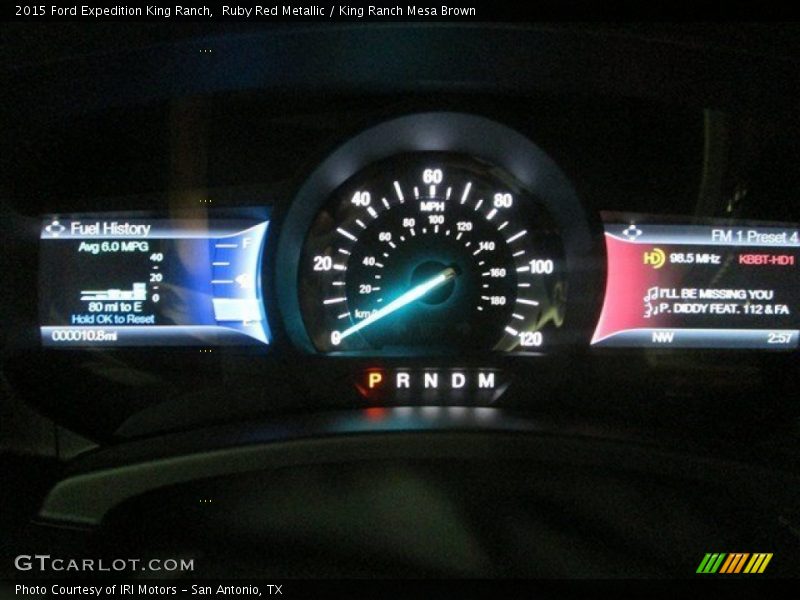  2015 Expedition King Ranch King Ranch Gauges