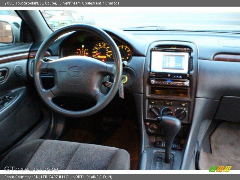 Silverstream Opalescent / Charcoal 2001 Toyota Solara SE Coupe