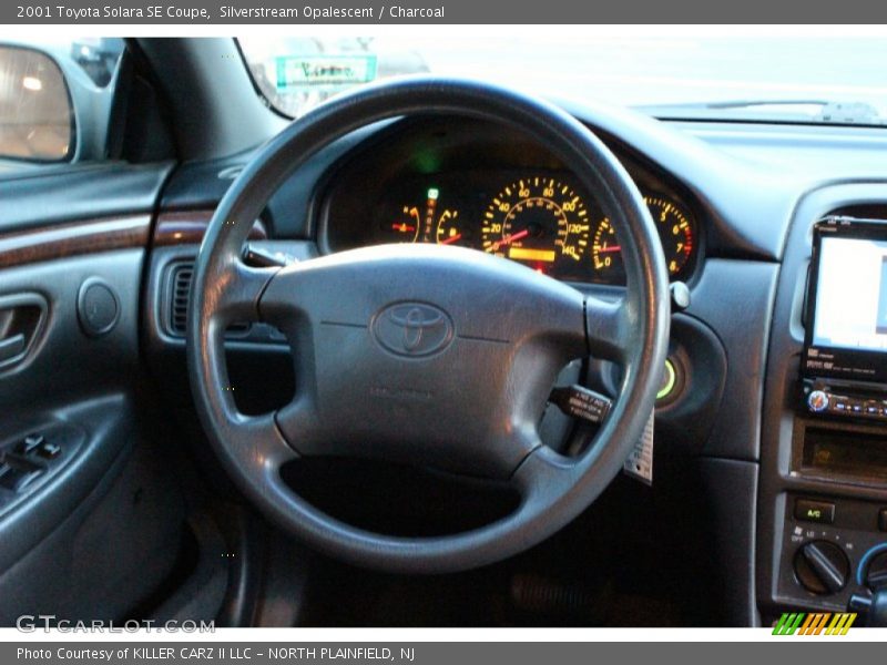 Silverstream Opalescent / Charcoal 2001 Toyota Solara SE Coupe
