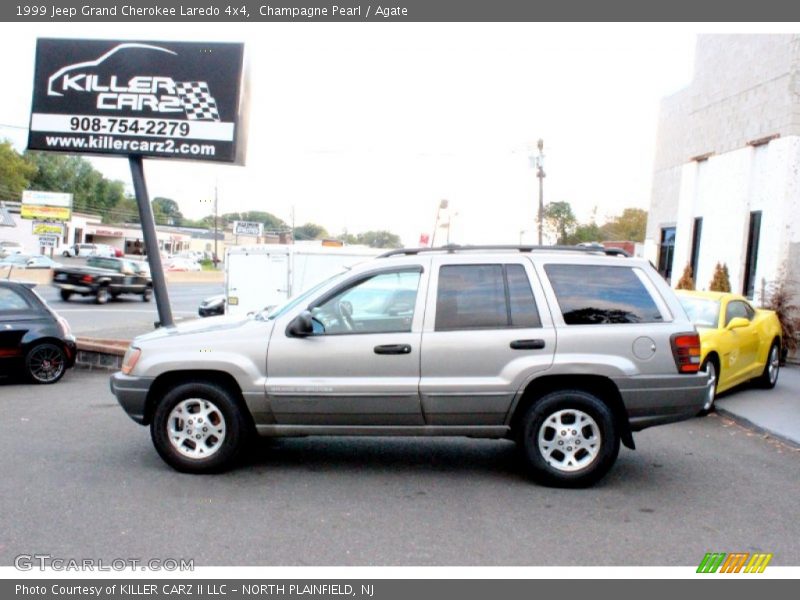 Champagne Pearl / Agate 1999 Jeep Grand Cherokee Laredo 4x4