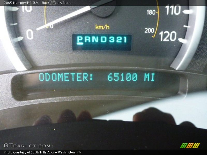 Black / Ebony Black 2005 Hummer H2 SUV