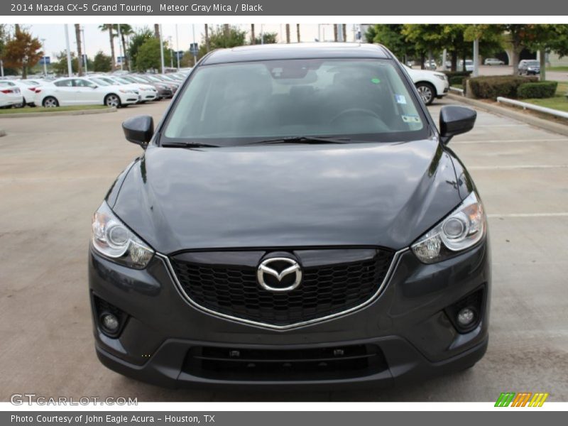 Meteor Gray Mica / Black 2014 Mazda CX-5 Grand Touring