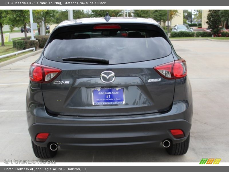 Meteor Gray Mica / Black 2014 Mazda CX-5 Grand Touring