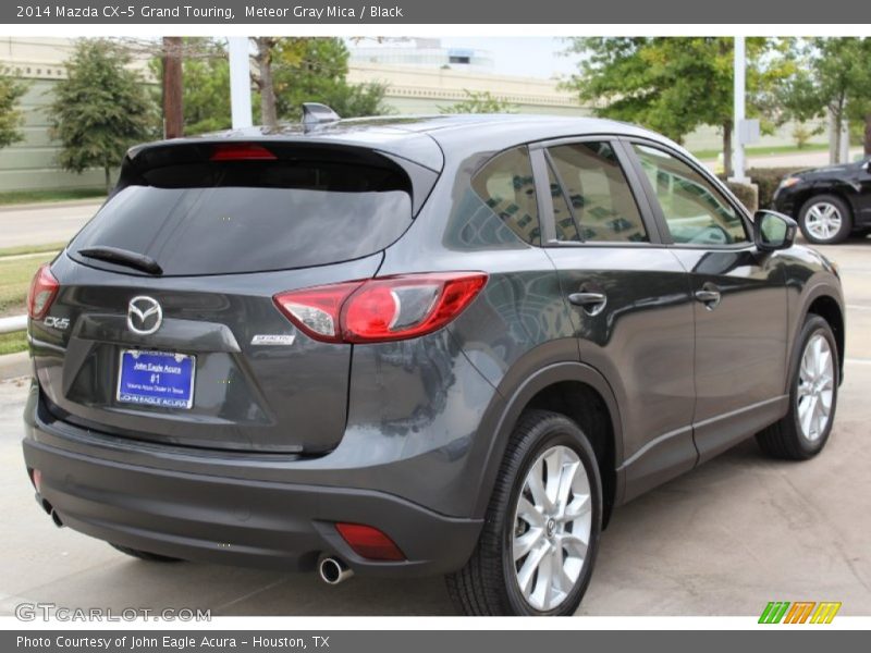 Meteor Gray Mica / Black 2014 Mazda CX-5 Grand Touring