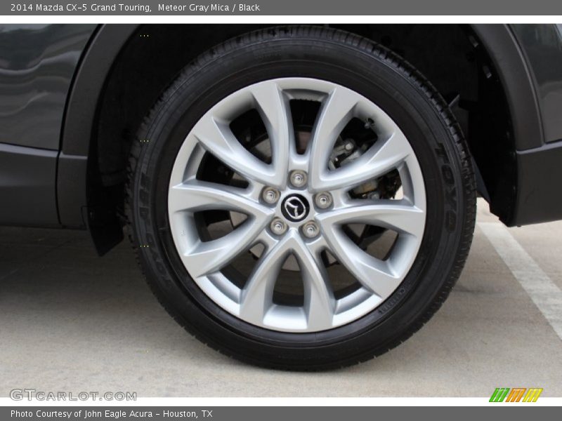 Meteor Gray Mica / Black 2014 Mazda CX-5 Grand Touring
