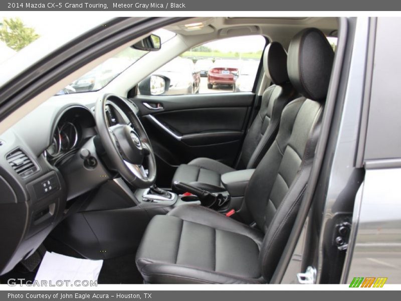 Meteor Gray Mica / Black 2014 Mazda CX-5 Grand Touring