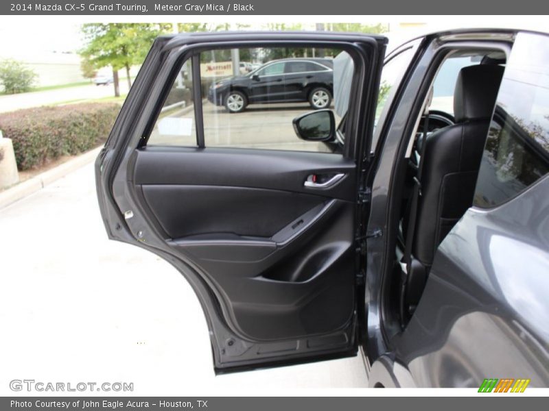 Meteor Gray Mica / Black 2014 Mazda CX-5 Grand Touring