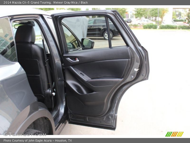 Meteor Gray Mica / Black 2014 Mazda CX-5 Grand Touring